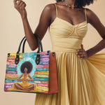 "AfroEssence" Leather Handbag