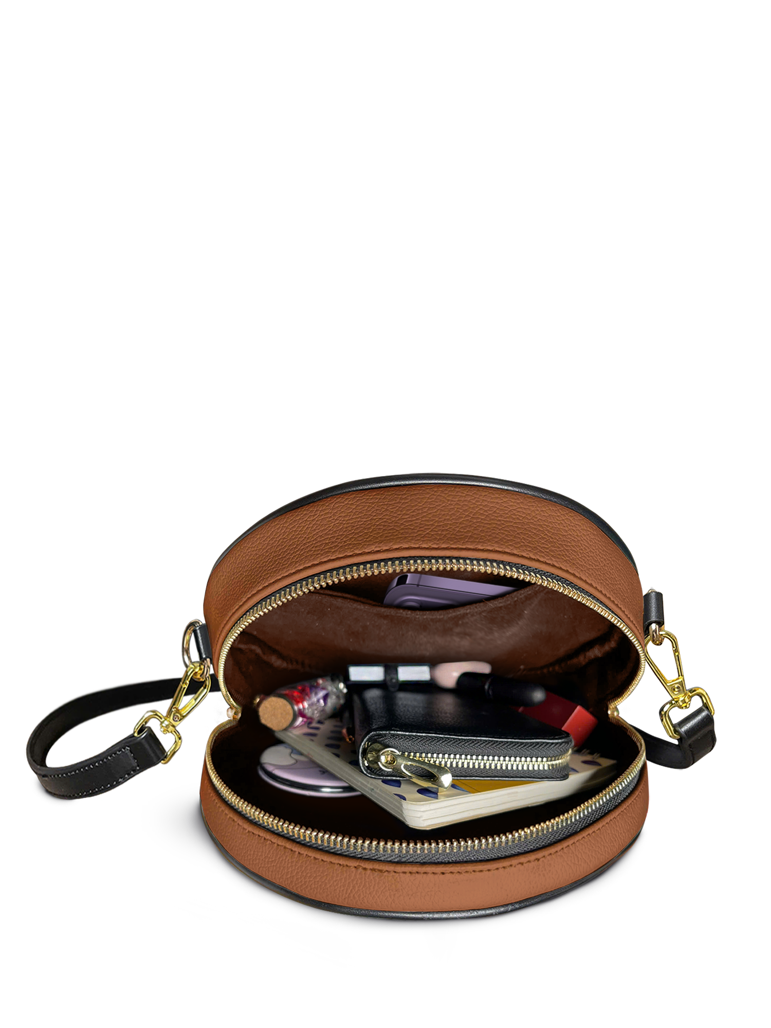 "AfroEssence" Circle Crossbody Bag