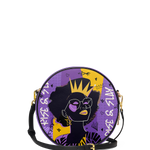 "Aina" Grape Soda Circle Crossbody Bag