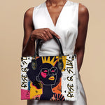 "Aina" Coconut White Leather Handbag