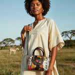"Aina" Coconut White Mini Satchel