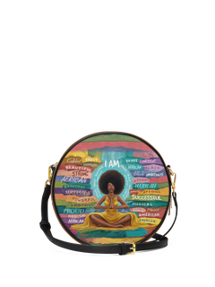"AfroEssence" Circle Crossbody Bag