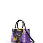 "Aina" Grape Soda Small Leather Handbag