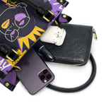 "Aina" Grape Soda Small Leather Handbag