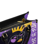 "Aina" Grape Soda Leather Handbag