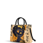 "Aina" Honeycomb Leather Handbag