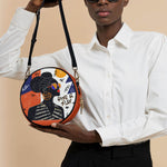 "Sanaa" Salt Pop Circle Crossbody Bag