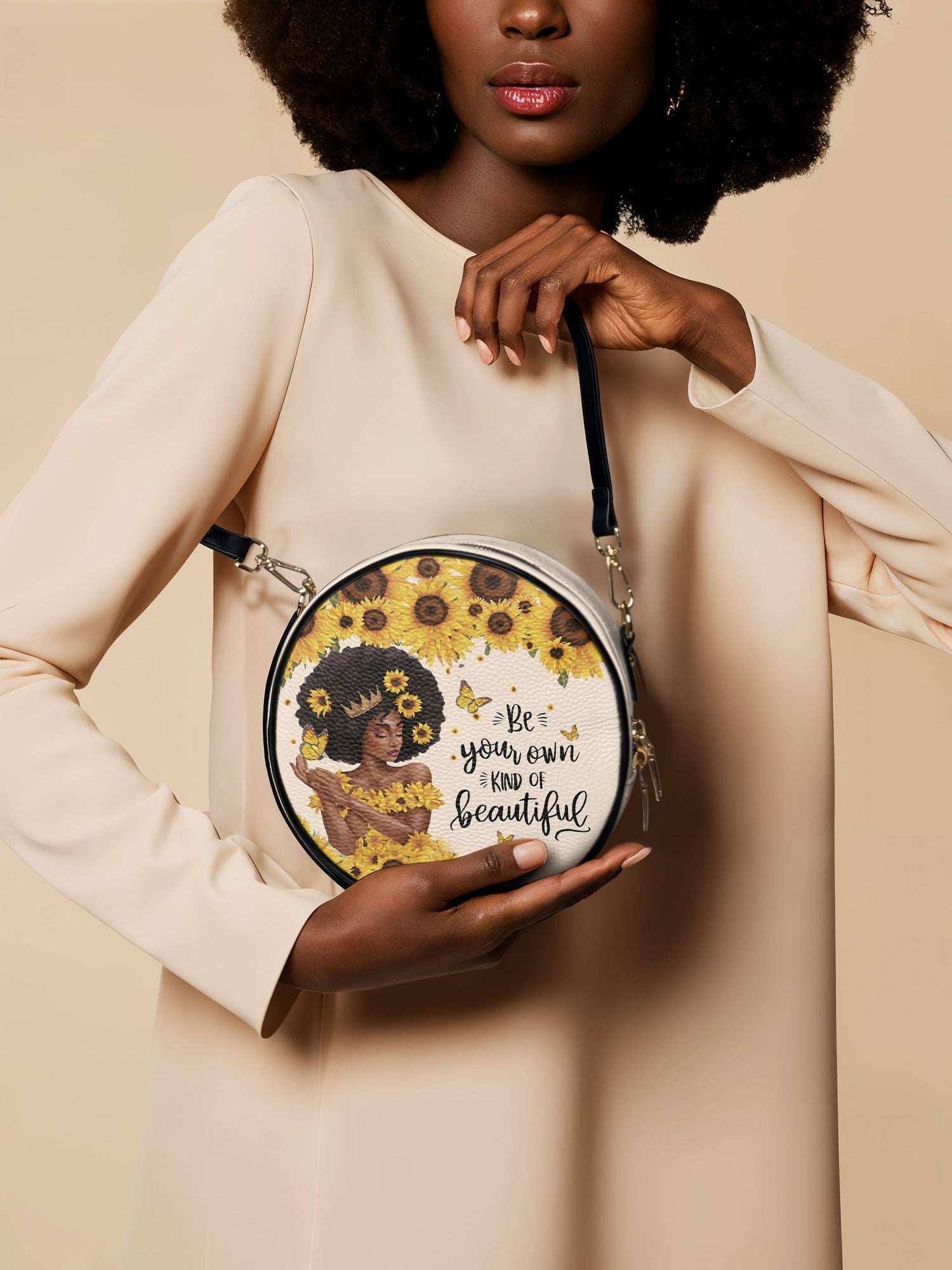 "Zuriya" Circle Crossbody Bag