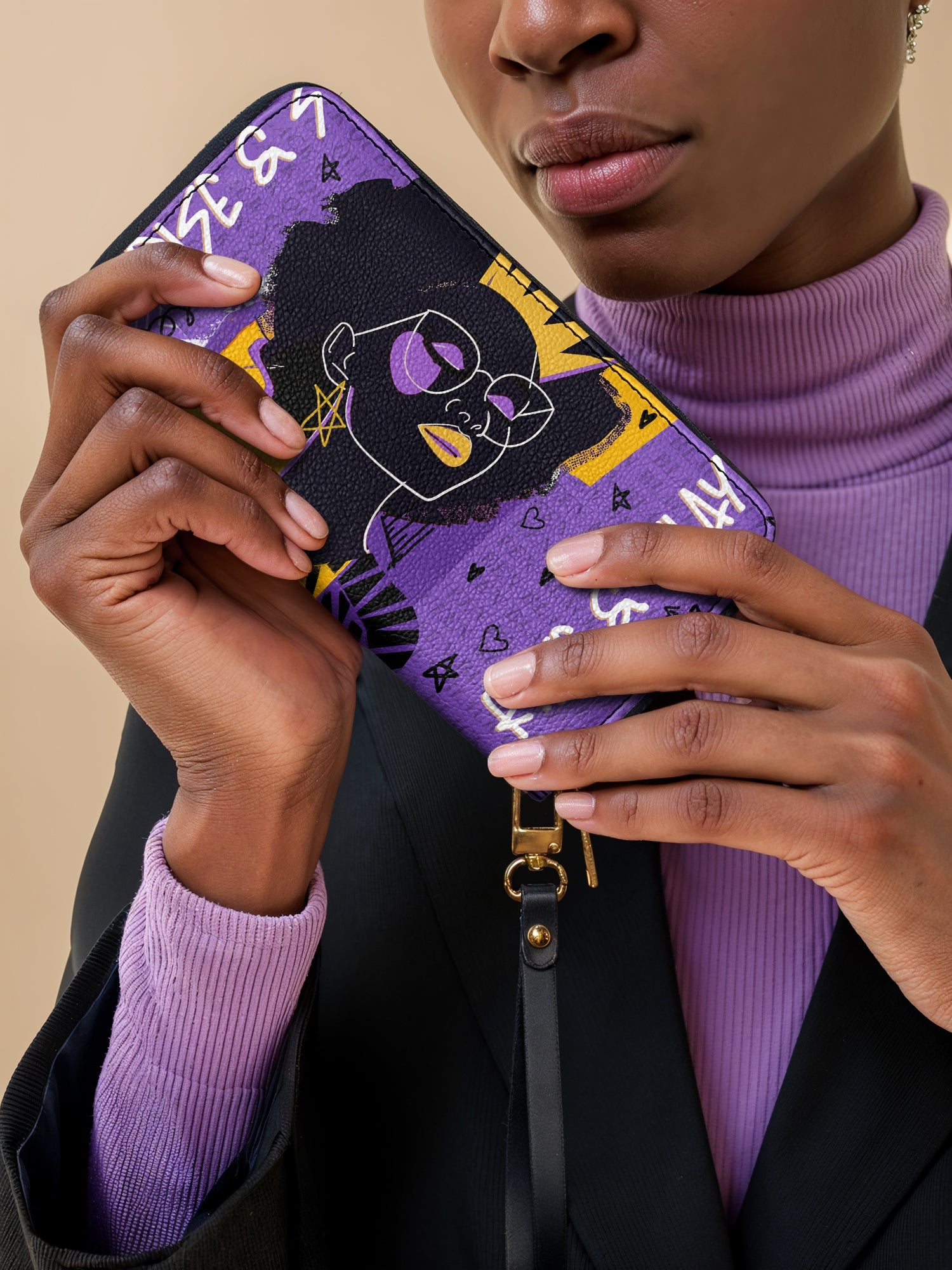 "Aina" Grape Soda Wallet