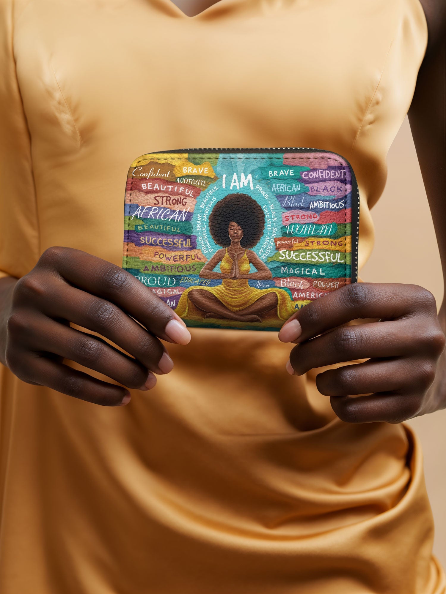 "AfroEssence" Mini Wallet