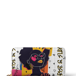 "Aina" Coconut White Wallet