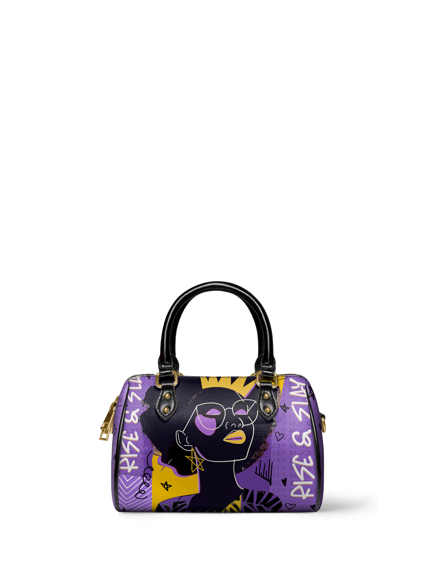 "Aina" Grape Soda Mini Satchel
