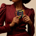 "Aina" Flame Red Mini Wallet