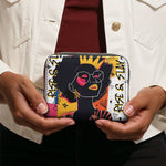"Aina" Coconut White Mini Wallet