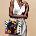 "Aina" Coconut White Leather Handbag