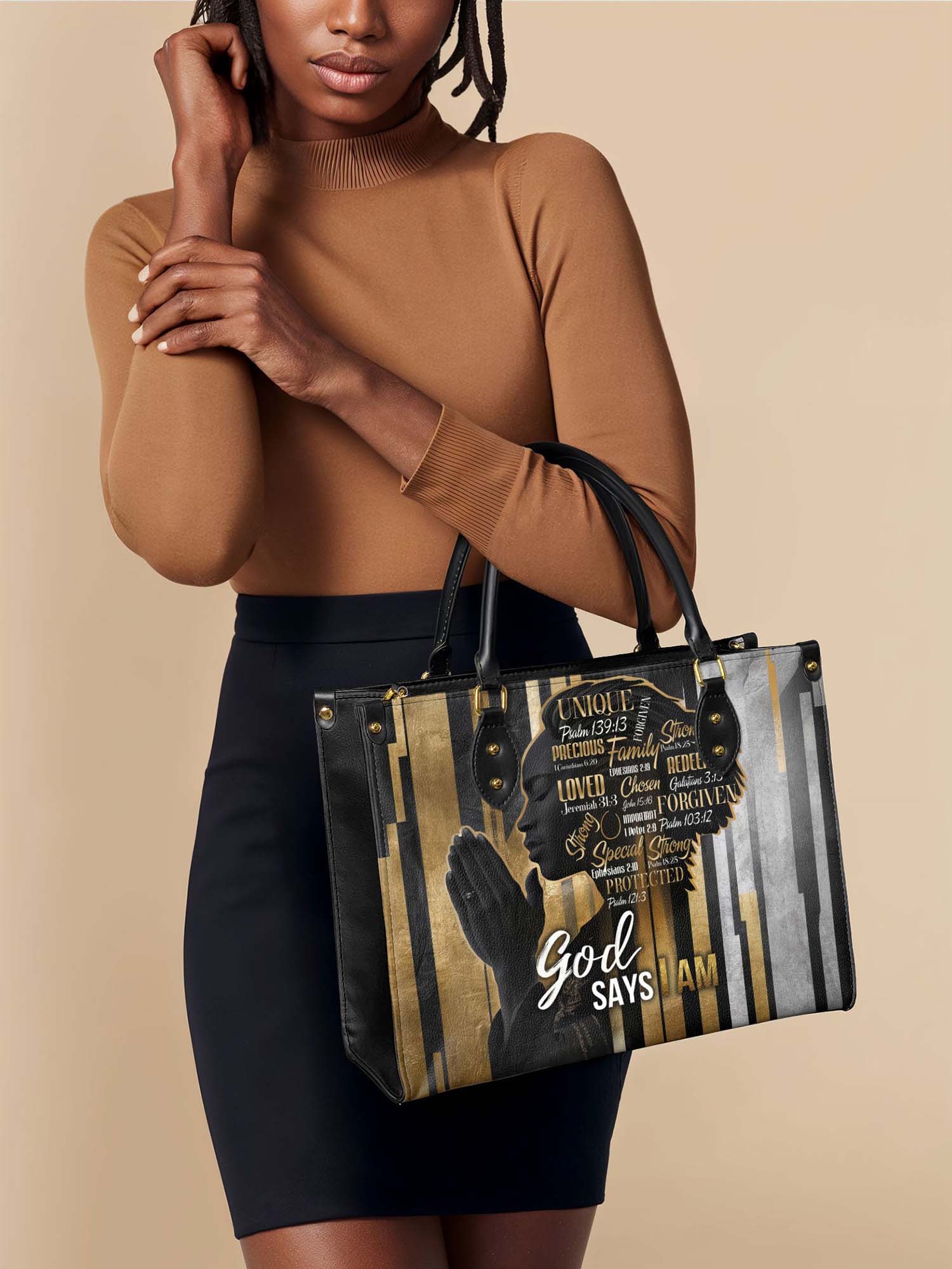 "Amara" Leather Handbag