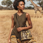 "Barakaya" Small Leather Handbag