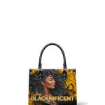 "Blacknificent" Small Leather Handbag