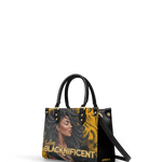 "Blacknificent" Small Leather Handbag