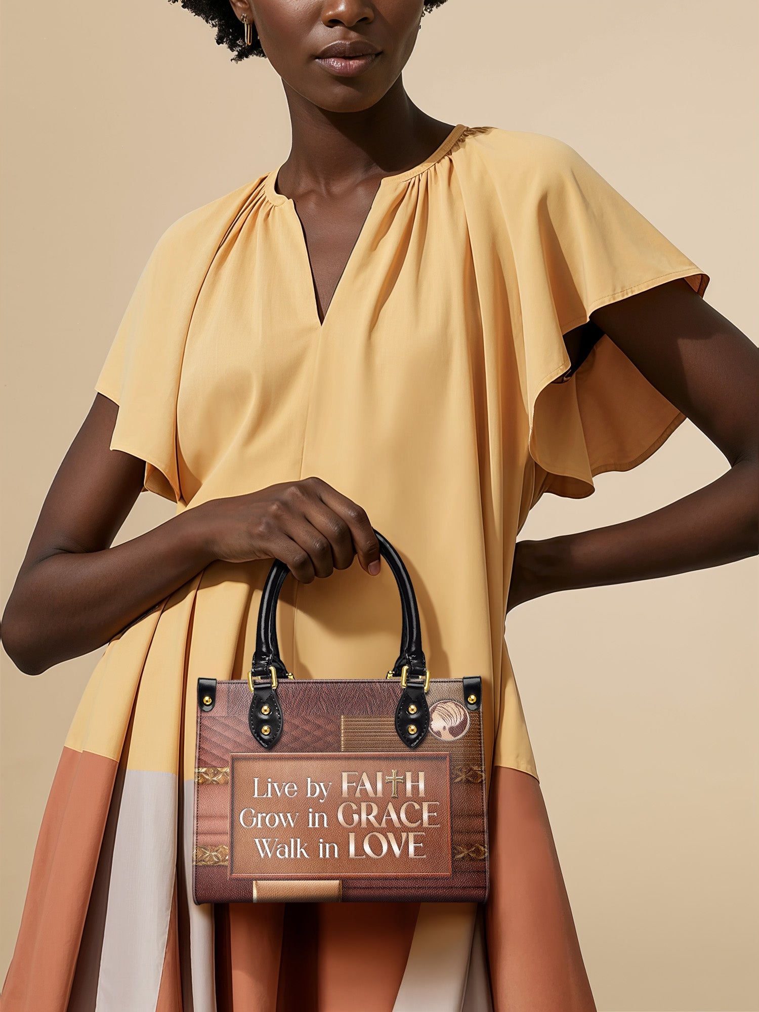 "Eliora" Small Leather Handbag