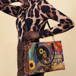 "Huriya" Leather Handbag