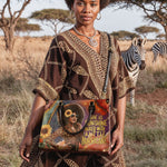 "Huriya" Leather Handbag