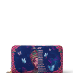 "Imani" Blue Orchid Wallet
