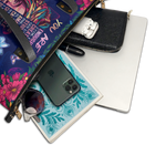 "Imani" Blue Orchid Leather Tote Bag