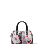 "Imani" Dove White Mini Satchel