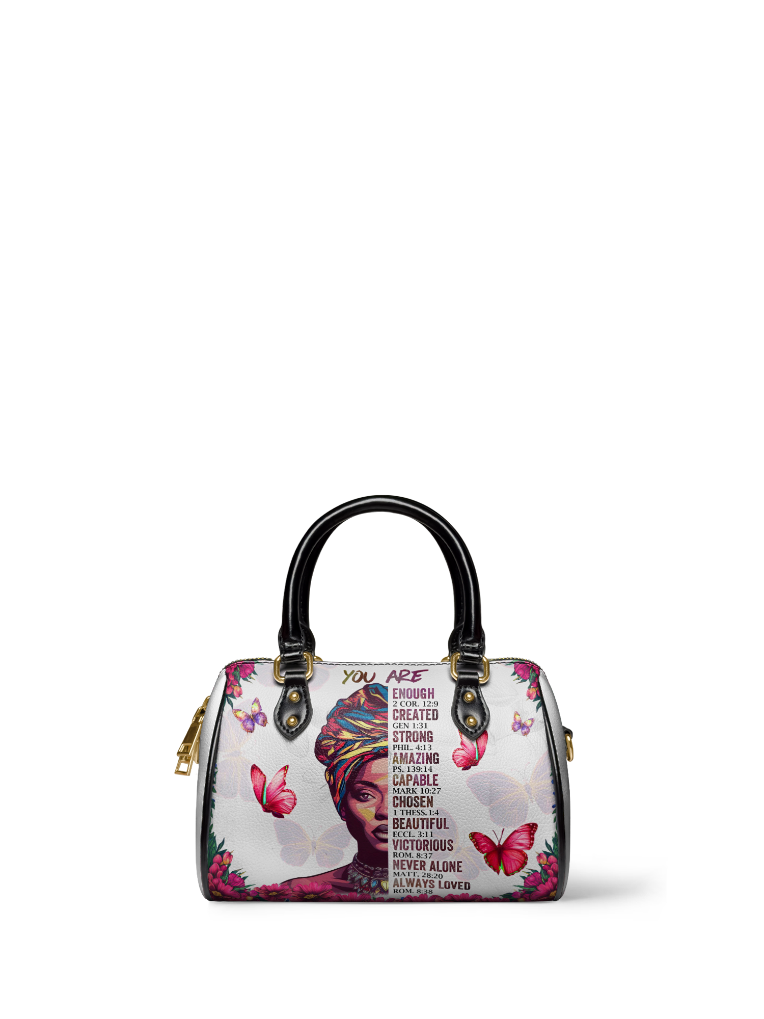 "Imani" Dove White Mini Satchel