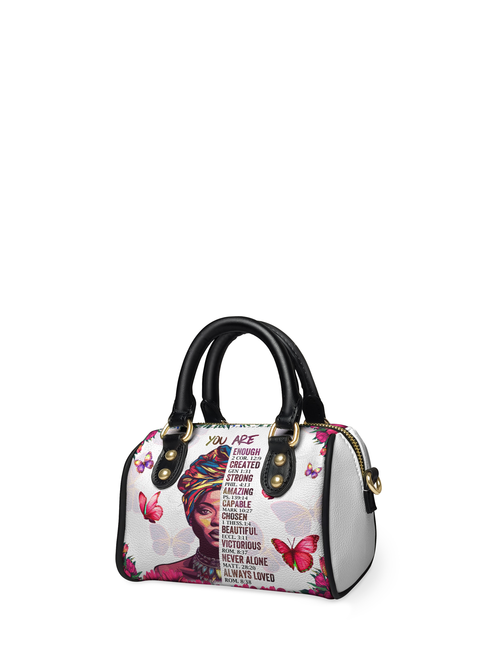 "Imani" Dove White Mini Satchel