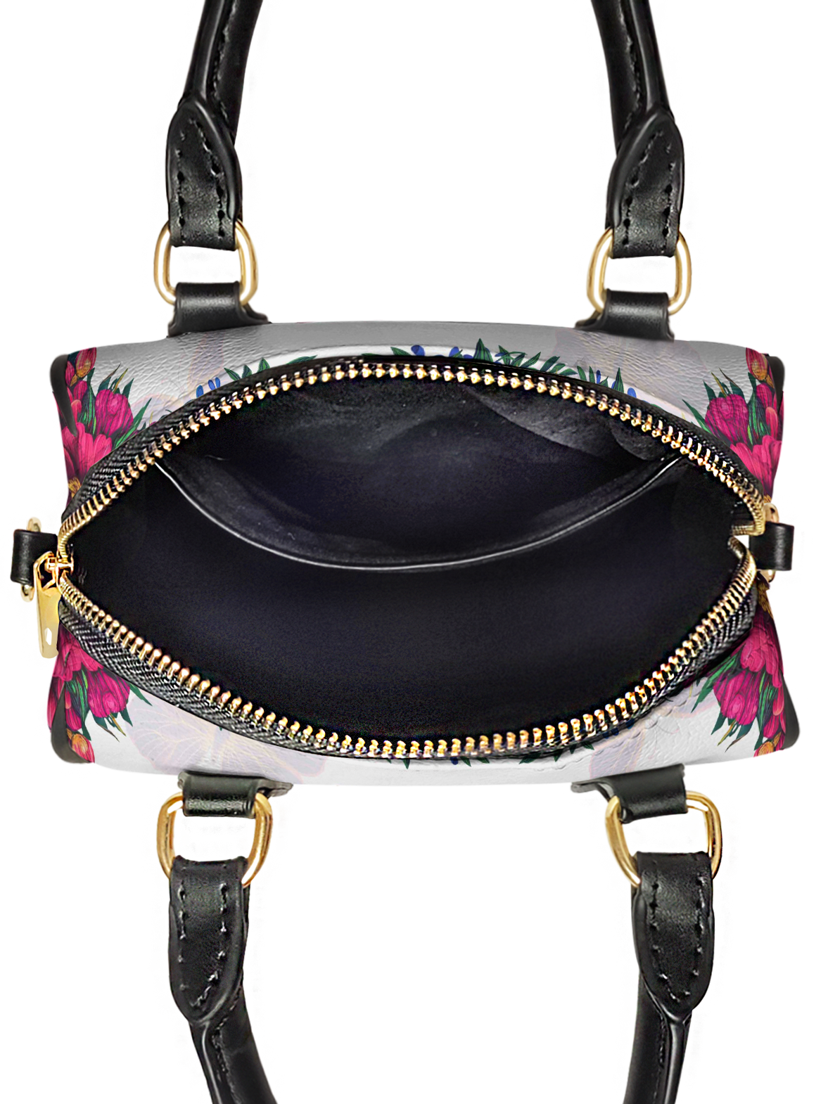 "Imani" Dove White Mini Satchel