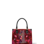 "Imani" Pomegranate Red Small Leather Handbag