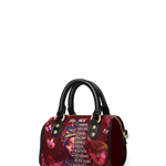 "Imani" Pomegranate Red Mini Satchel
