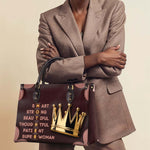 "Imarimom" Leather Handbag