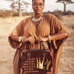 "Imarimom" Leather Handbag