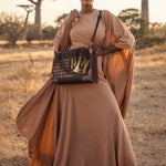 "Imarimom" Leather Handbag