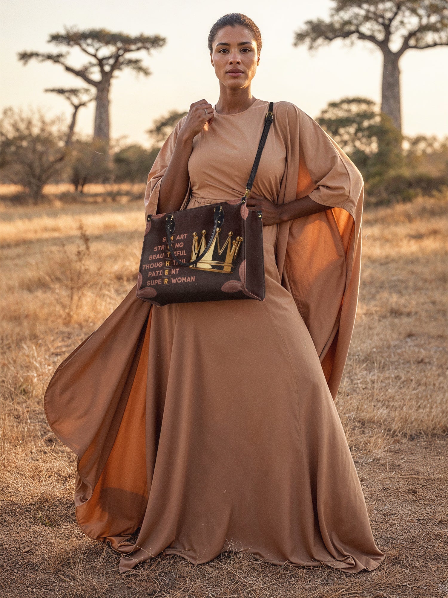 "Imarimom" Leather Handbag