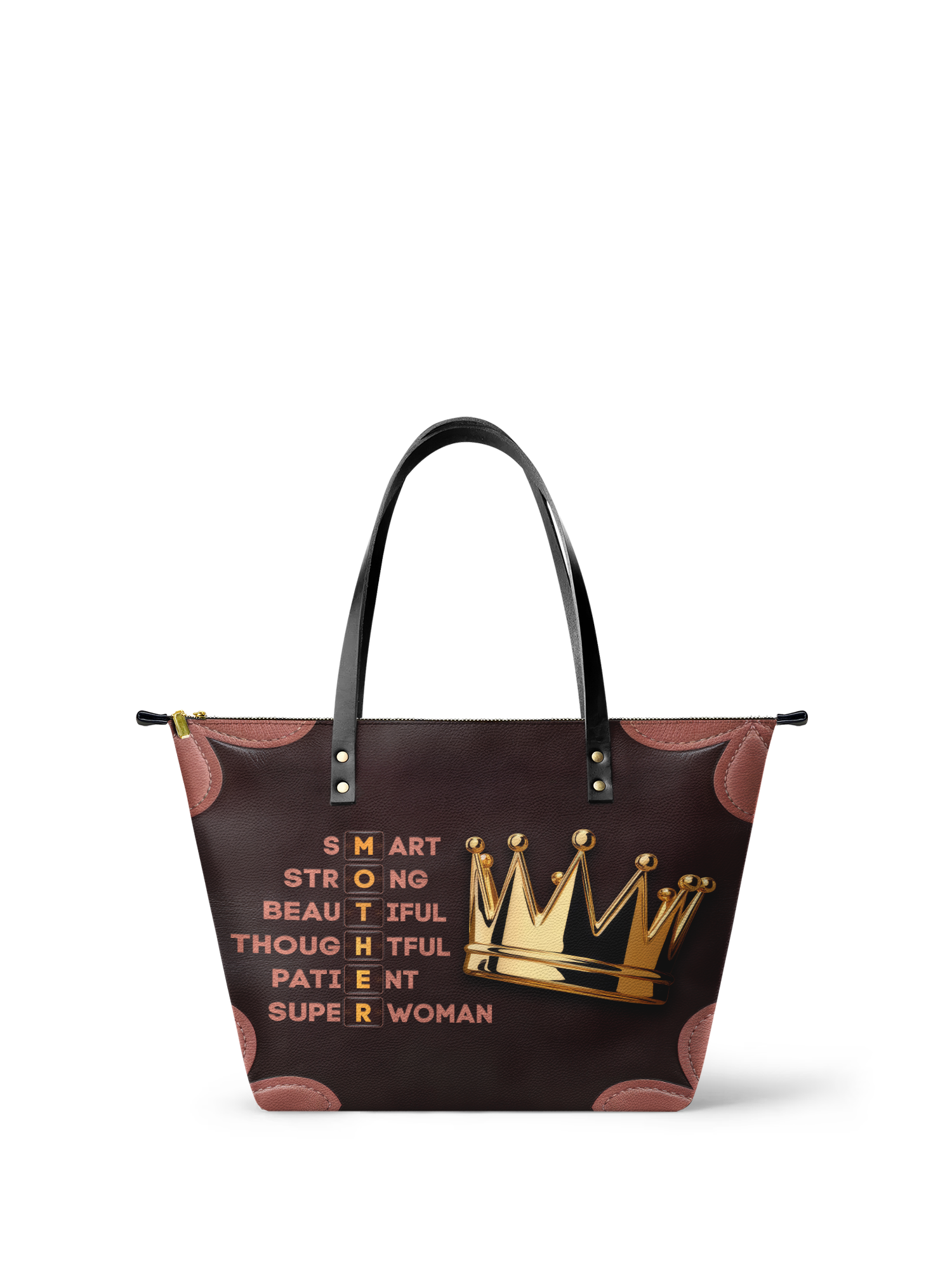"Imarimom" Leather Tote Bag