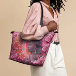 "Loclani" Leather Tote Bag