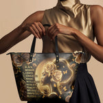 "Lumina" Leather Tote Bag