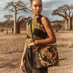 "Lumina" Leather Handbag