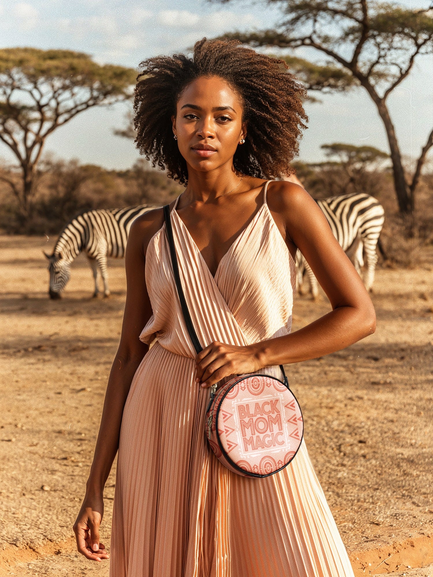 "Magimama" Circle Crossbody Bag