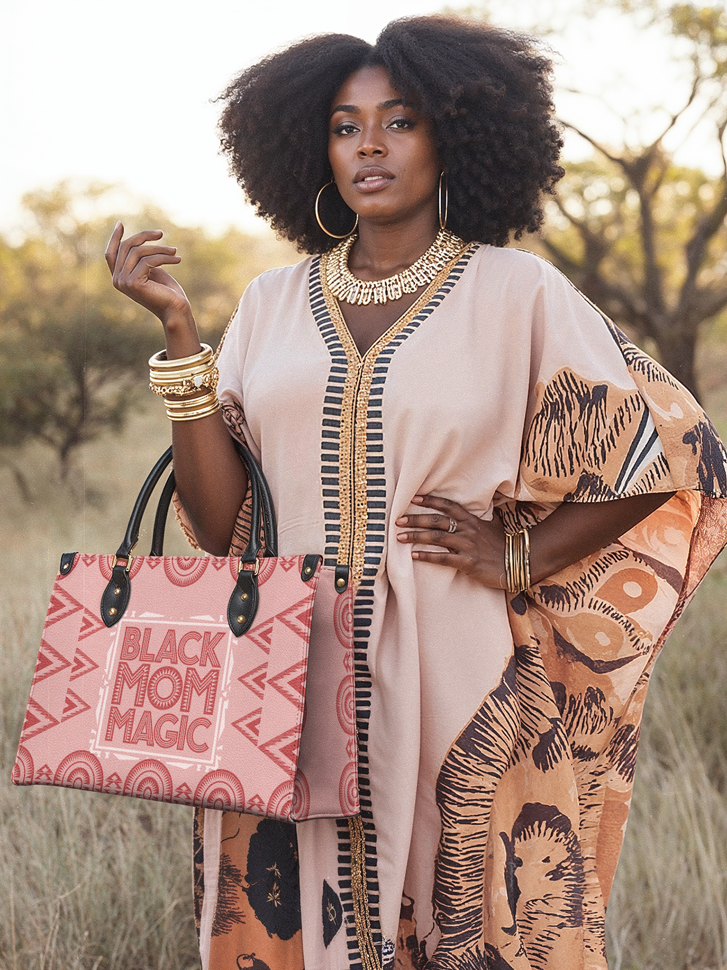 "Magimama" Leather Handbag