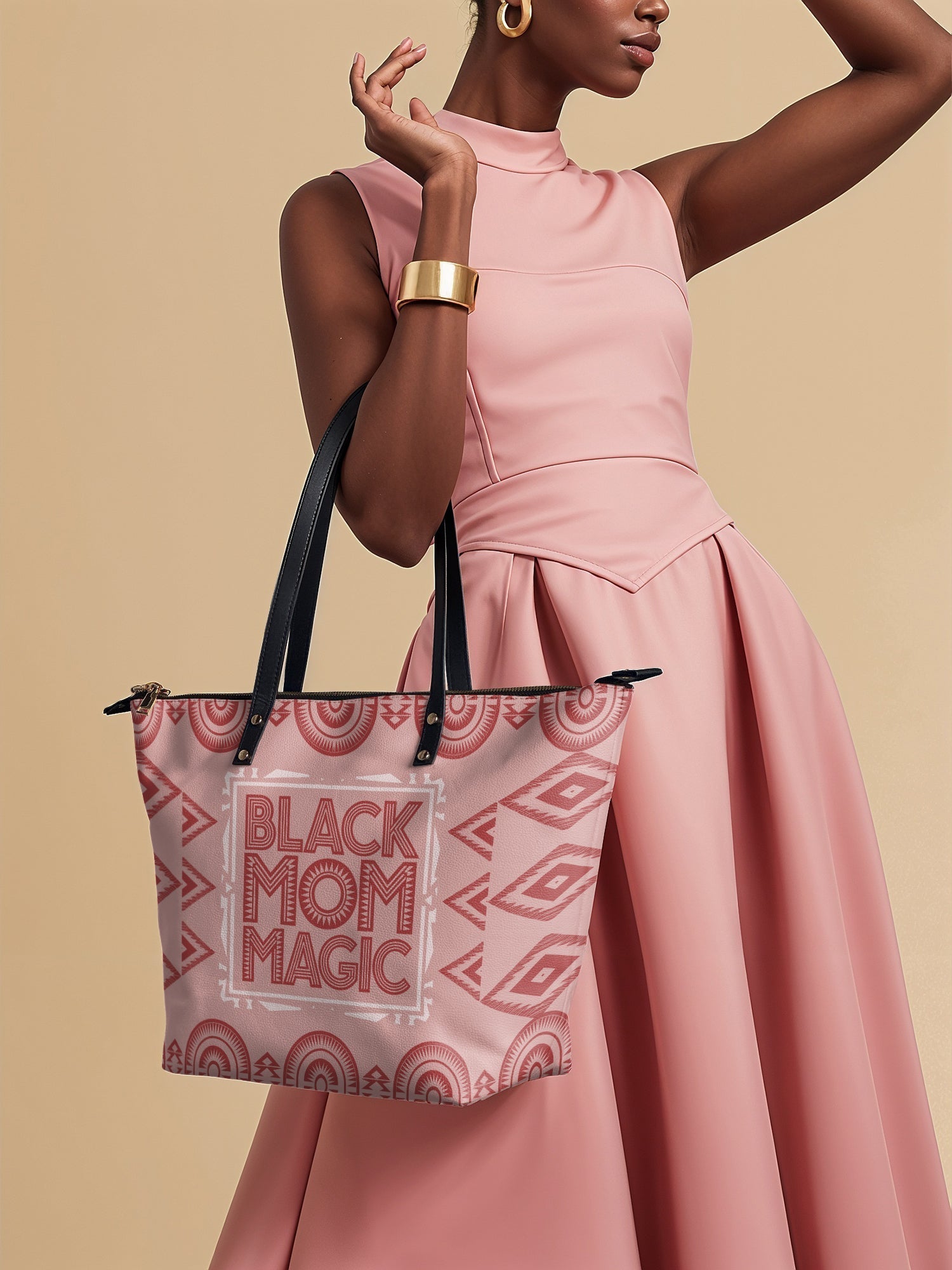 "Magimama" Leather Tote Bag