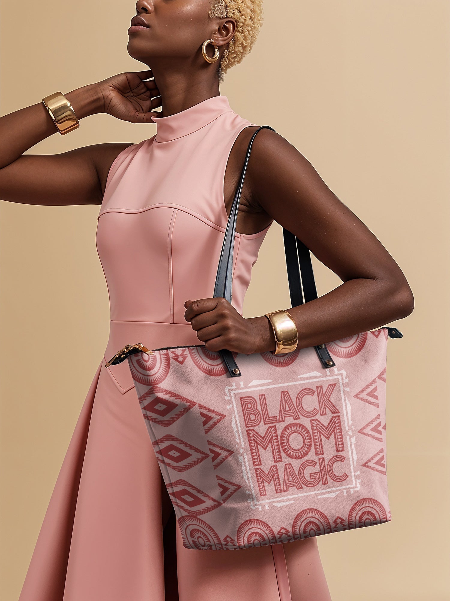 "Magimama" Leather Tote Bag