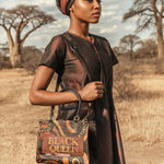 "Makeda" Small Leather Handbag