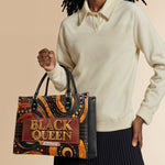 "Makeda" Leather Handbag