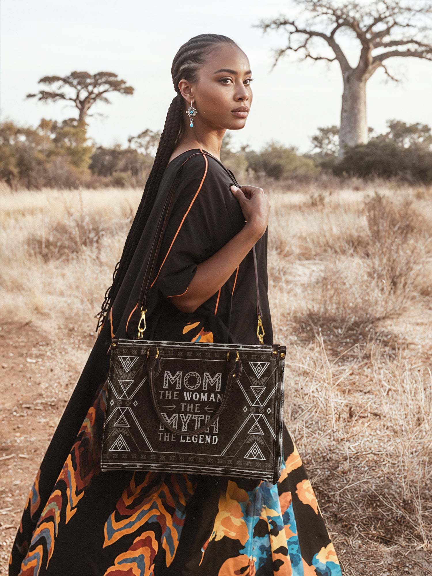 "Mamalore" Leather Handbag