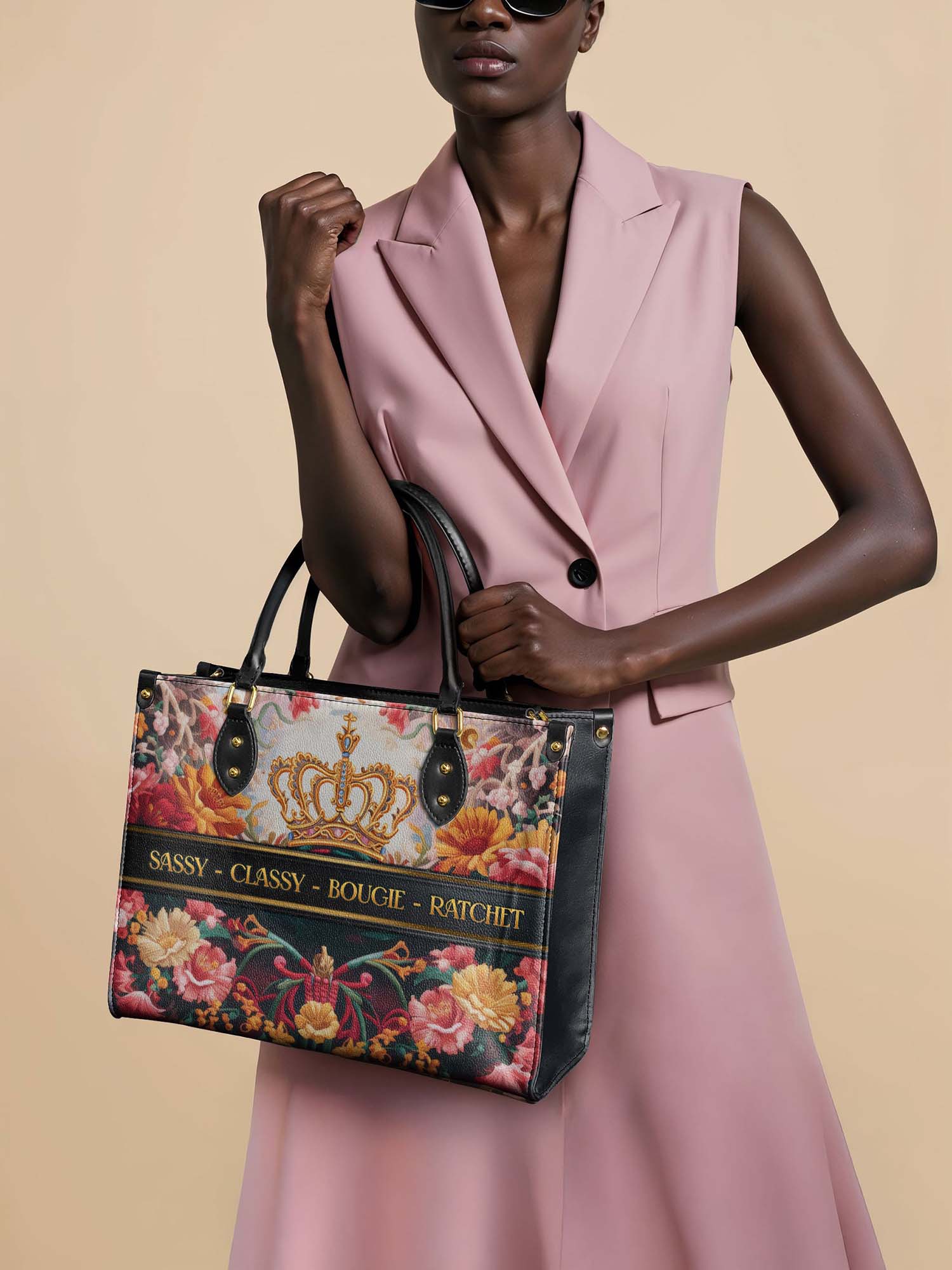 "Naija Royale" Leather Handbag